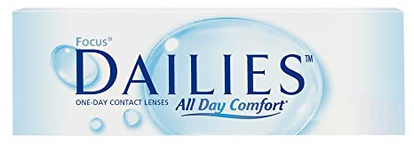 Alcon Dailies All Day Comfort Lenti A Contatto Giornaliere, 30 Lenti, BC 8.6 mm, DIA 13.8 mm, -4.25 Diopt