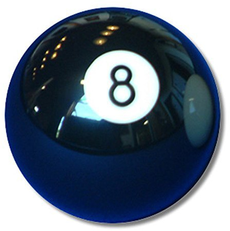 svart biljardboll diameter 50,8 mm – BCE