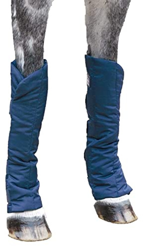 Shires Travel Sure Economy Travelling Boots: Navy Blue: Cob