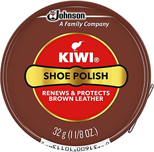 Kiwi Brown Shoe Polish, 30g