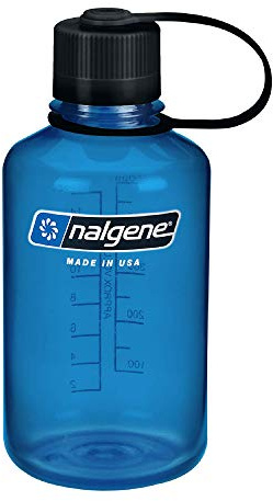 Nalgene Narrow Mouth Tritan Bottle, Blue, 500 ml