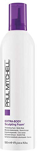 Paul Mitchell Extra-Body Sculpting Foam - Schaumfestiger für mehr Volumen und Glanz, Haarschaum ideal für feines Haar, 500 ml