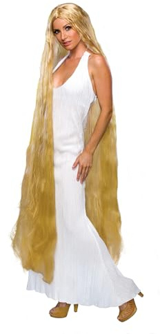 Rubie's Official Lady Godiva Perücke, für Erwachsene, lang, blond, Einheitsgröße