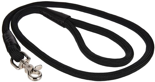 Terrain D.O.G. Rope Leash, Black, 1/2 x 6'