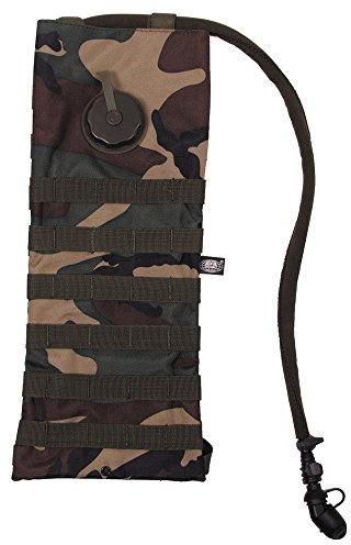 MFH Hydration Bladder and Carrier MOLLE Woodland