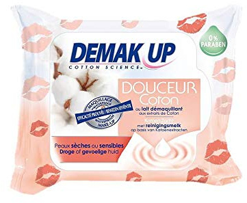 DEMAK'UP Lingettes Démaquillantes - Le paquet de 25