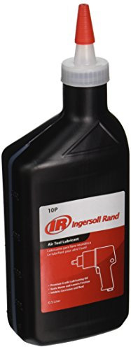 Ingersoll-Rand Premium Compressed Air Tool Oil 10P, for Compressed air Tools, Gear Oil and Hydraulic Oil for Motor Vehicles and Tools, a Must for Every Workshop, Size 0,5 Litre