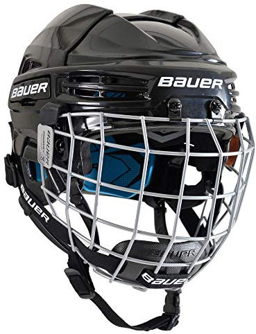 Bauer Kinder Eishockeyhelm nit Schutzgitter PRODIGY-Serie für Kids Helm Eishockey, schwarz, one Size