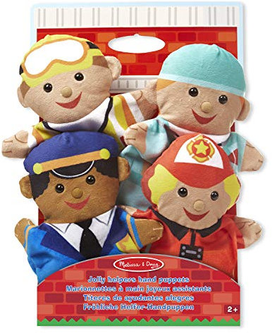 Melissa & Doug 19086 Handpuppen Fröhliche Helfer