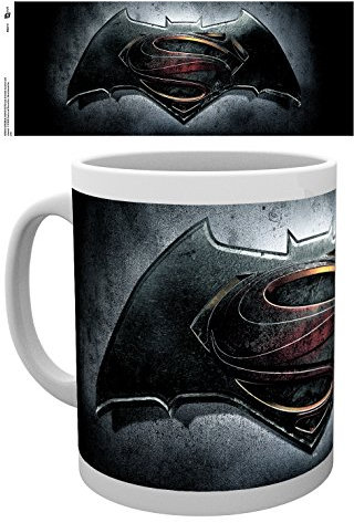 Abystyle 5028486340606 Mug Batman VS Superman - Logo, Keramik, Mehrfarbig