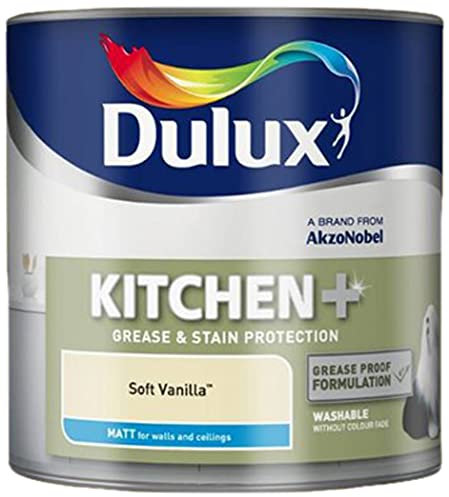 Dulux Kitchen Plus Matt Paint, 2.5 L - Soft Vanilla