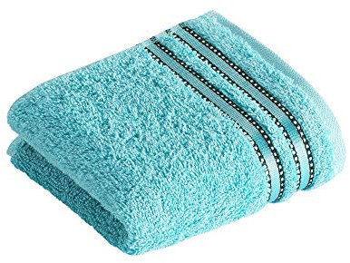 Vossen Cult de Luxe Gästetuch 30 x 50 cm Light Azure