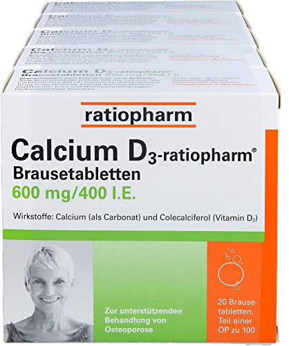 CALCIUM D3-ratiopharm Brausetabletten 100 St