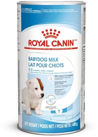 Royal Canin Babydog Milk | 4 x 100 g | Welpen Milch in Pulverform | Zur Unterstützung des Verdauungssystems | Angepasster Laktosegehalt | Enthält hochverdauliche Proteine