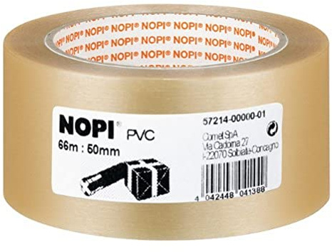 tesa NOPI Packband^ transparent^ 66m x 50mm