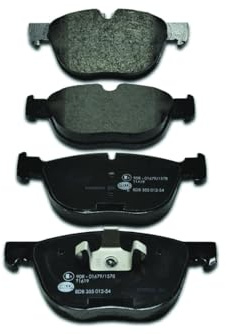 HELLA 8DB 355 012-541 Brake pad set - prepared for wear indicator - T1619 - for e.g. BMW