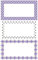 AVERY Zweckform 59675 Marmeladen Etiketten lila Rahmen (wiederablösbar) 9 Aufkleber