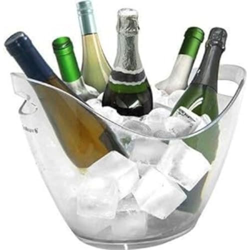 VB VIN BOUQUET Portaghiaccio Trasparente per 6 Bottiglie