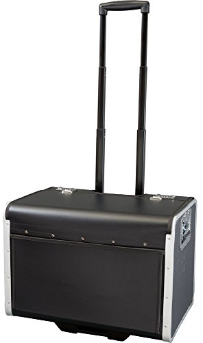 Alassio 45048 Aktenkoffer Parma, Lederimitat, schwarz