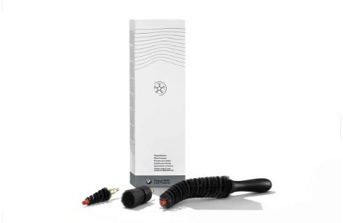 BMW Genuine Car Care Alloy Wheel Rim Cleaning Brush Set 83192298237