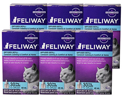 FELIWAY Nachfüllpack für Diffusor, 48 ml, 6 Stück