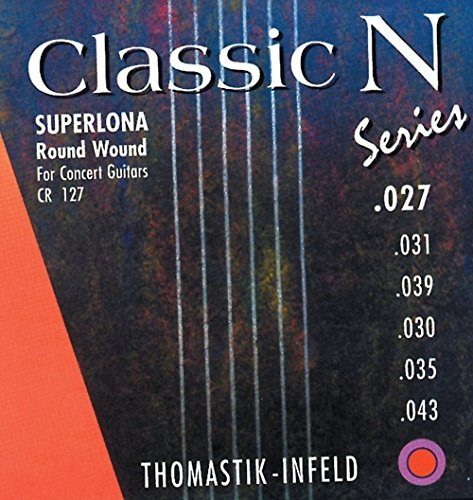 Thomastik single string A5 .035 silver-plated copper wire CR35 for classical guitar Classic N Series Superlona light set CR128, CR127