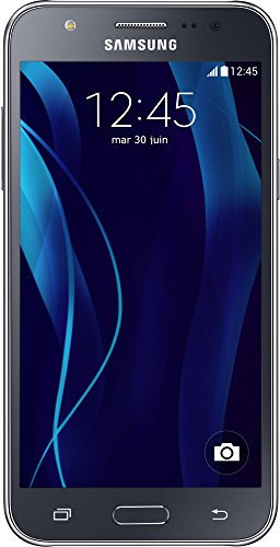 Samsung Galaxy J5 - Smartphone Libre Android (Pantalla 5, cámara 13 MP, 8 GB, Quad-Core 1.2 GHz, 1.5 GB RAM), Negro- Versión Extranjera