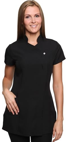 Mirabella Health & Beauty Women's Freya Beauty Tunic Uniform Black 12 UK