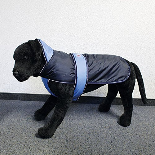 Wallace & Jones | Hundemantel Eisbär - Perfect Coat Blau-Blau Rückenlänge ca. 85cm