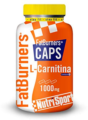 Nutrisport - Fatburner Caps, L-Carnitina, Quemagrasas, 105 cápsulas 1000 g