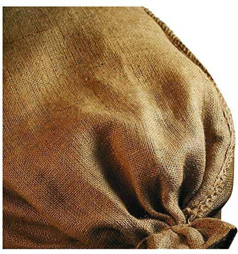 NOOR PREMIUM Jutesäcke 2er Pack Gr. M 65 x 115 cm - 2x Multifunktionaler Jutesack - Winterschutz für Topf- & Kübelpflanzen - Frostschutz für Pflanzen zur Überwinterung Ökosack - Gartensack Natur