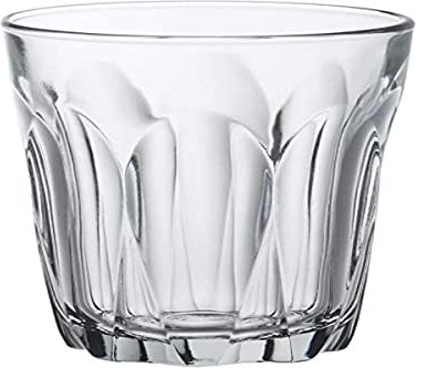 Duralex 1038AB06A0111 Provence Trinkglas, Wasserglas, Saftglas, 160ml, Glas, transparent, 6 Stück