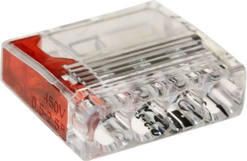 ViD® - Bornes de connexion rouge 0,5 - 2,5 mm²