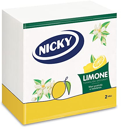 Nicky servilletas Limón 2 V.38 X 38 Pz.35