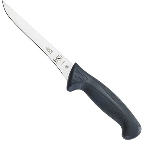 Mercer Culinary M23850 Millennia Black Handle, 6-Inch Flexible, Boning Knife