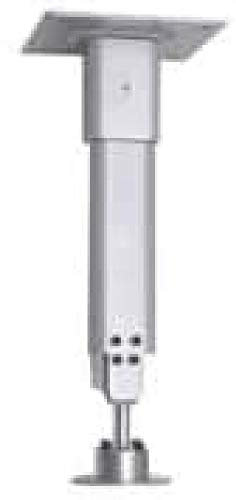 Reflecta Ceiling Mount SUPRA 610-930 mm - Accesorio para proyector (Plata, 10-30°, 25 kg)