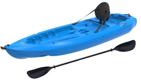 Lifetime Lotus Sit-on-Top Kayak with Paddle, Blue, 8'