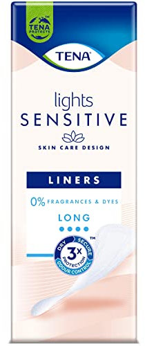 TENA Lights Long Liner, 20 Pads, packaging may vary