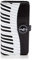 Shagwear Damen Geldbörse | Frauen Portmonnaie | Veganes Leder Geldbeutel - Symphonie Piano Klavier - Schwarz (Large)