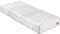 sleepling 190161 Gelschaum Matratze Innovation 400, 8 cm Memory Foam Auflage, Wendegriffe, Härtegrad 2.5 bis 100 kg, Made in EU, Ökotex, waschbar 60 Grad, 180 x 200 cm, weiß