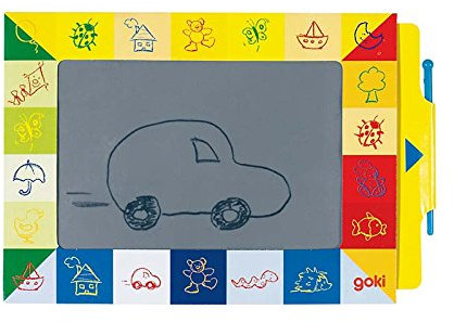 goki 58998 Zaubertafel, 19 x 13 cm, Pappe, bunt (25er Pack)