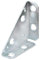 Alberts 849047 Eckplatte | sendzimirverzinkt | 50 x 50 x 70 mm | 25er Set