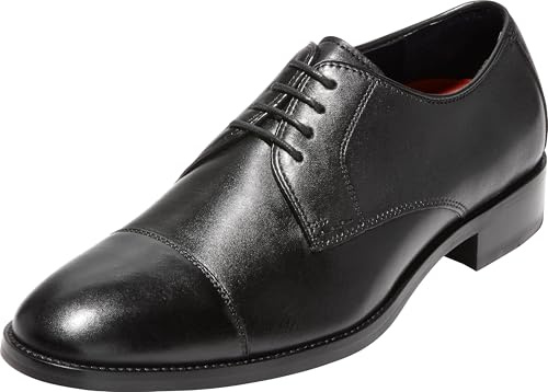 Cole Haan Men's Lenox Hill Cap Oxford,Black,10.5 M US