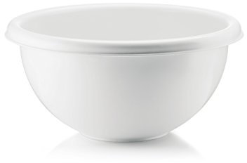 Guzzini Forme Casa 86024-11 Insalatiera, Plastica, Bianco, Diametro 25 cm