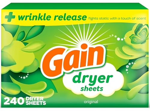 Ylife Gain Trocknerbögen, Original, 240 Stück (Verpackung kann variieren)