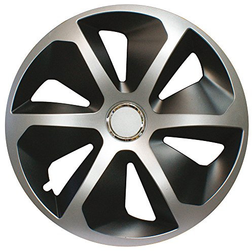 CORA 41946 Set 4 Copricerchi Universali Alulook Roco Mix Copricerchi, 16, Set di 4