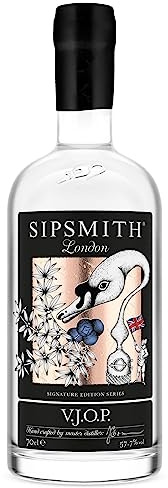 Sipsmith V.J.O.P. London Dry Gin I Besonders intensiv mit ausgeprägter Wacholdernote I 57.7% Vol I 700ml Einzelflasche