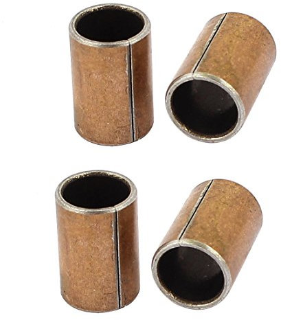 sourcing map 4 Stk Messington Selbstschmierende Gleitlager Hülse 15mm x 10mm x 8mm Metall de DE de