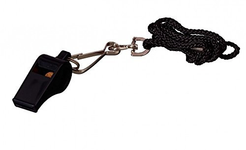 Best Sporting Trillerpfeife I hochwertige Schiedsrichterpfeife mit Band I Trillerpfeife Kunststoff I Fußball-Pfeife I robuste Sportpfeife I Trainer Pfeife I Pfeife Sport