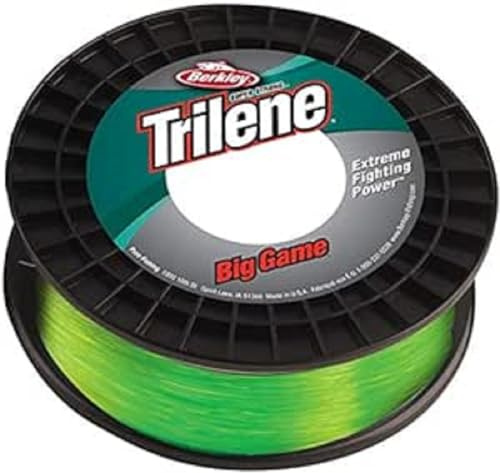 Berkley Trilene Big Game Monofile Angelschnur, 30LB | 13,6kg, 600m, Solar